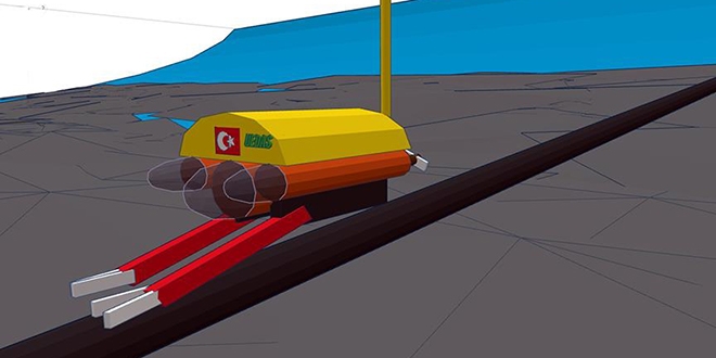 Deniz altı elektrik arızalarına robotla müdahale