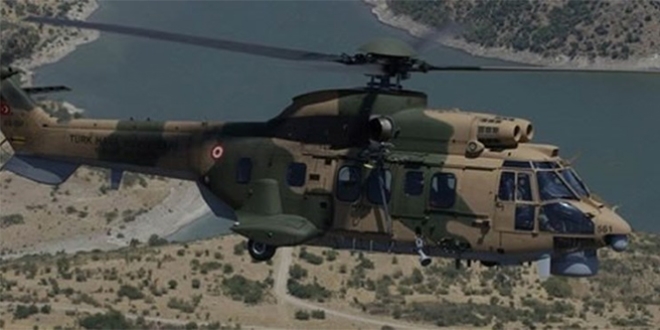 Şırnak'tan kalkan askeri helikopter düştü