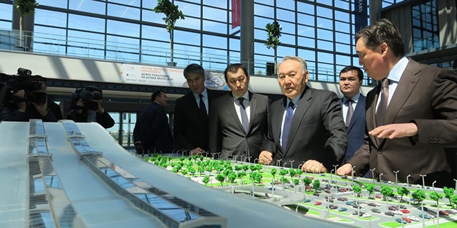 Trk firmasndan Kazakistan'a modern tren istasyonu