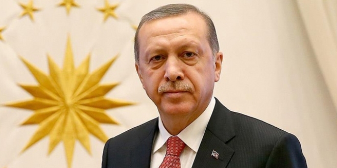 Erdoğan'dan şehit ailelerine başsağlığı telgrafı