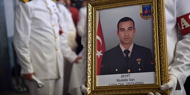 Şehit Uzman Çavuş Sarı, son yolculuğuna uğurlandı