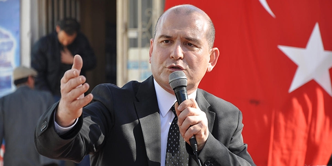 Bakan Soylu, tarihi Kırklar Kilisesi'nde taziyeye katıldı