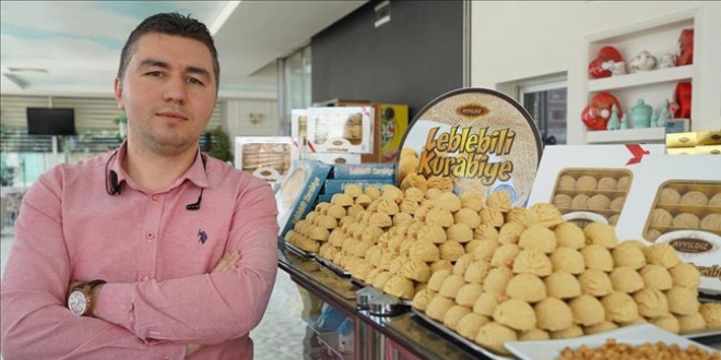 Leblebinin kurabiyesini de yaptı