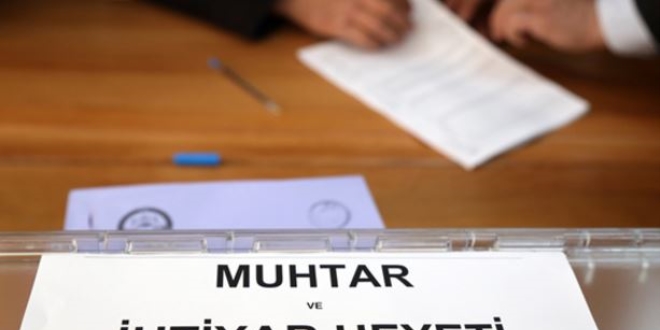 Bu mahalle muhtarını yeniden seçti