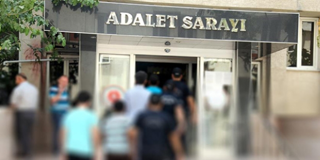 Adana'da gzaltnan alnan 16 kii adliyeye sevk edildi