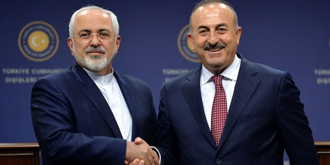 Dışişleri Bakanı Çavuşoğlu, İranlı mevkidaşıyla görüştü