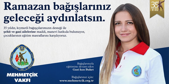 Mehmetçik Vakfı fitre ve zekatları kabul etmeye başladı