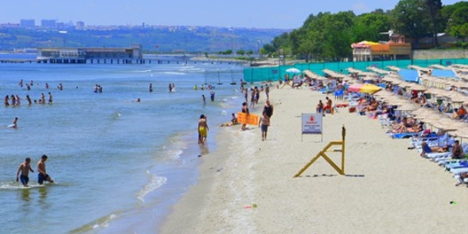 İstanbul'un plajları yaza hazırlanıyor