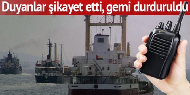 Boğaz'dan geçerken Cumhurbaşkanı Erdoğan'a hakaret