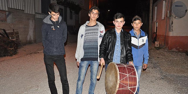 Okul birincisinin sahur nöbeti