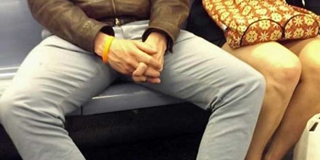 Metroda bacaklarını topla hareketi yayılıyor