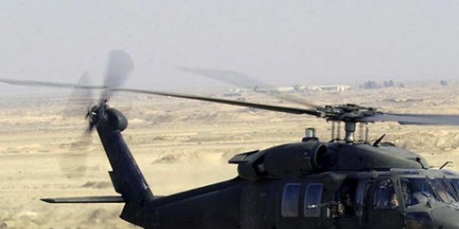Skorsky helikoptere saldıran teröristler yok edildi