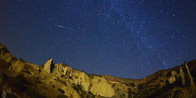 Trk hava sahasna giren 6 bin 502 meteor grntlendi