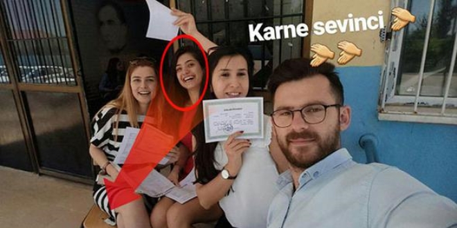 Aybüke öğretmenin Şehit edilmeden dakikalar önceki karne sevinci
