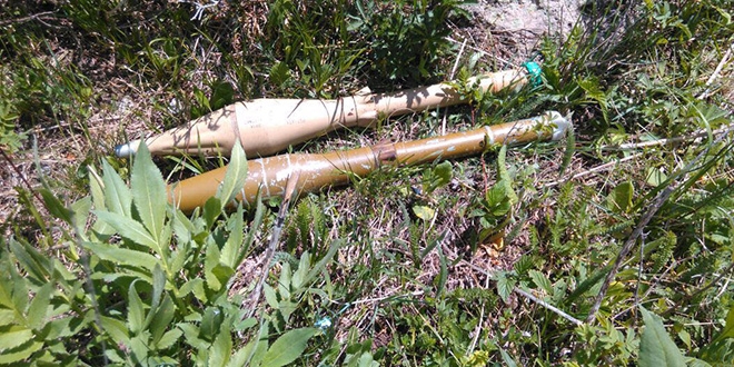 Kars'ta ormanlık alanda 2 tanksavar mühimmatı bulundu