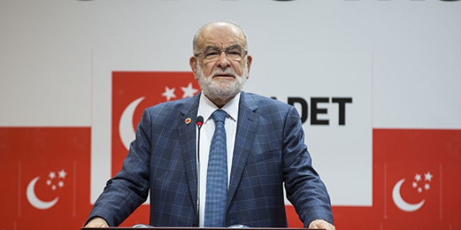 Saadet: Hiç kimse bunun vebalini ödeyemez