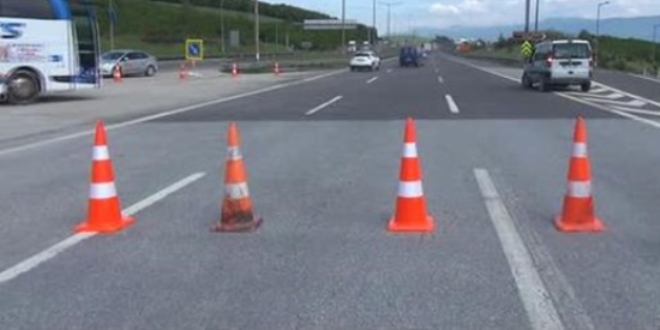 TEM Bolu kesimi 21 Haziran'a kadar trafiğe kapalı