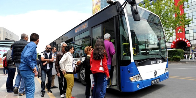 Bayramda EGO otobüsleri ücretsiz olacak