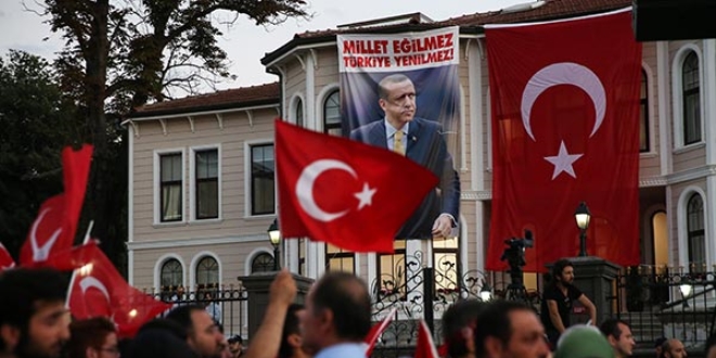 Kısıklı'da 15 Temmuz nöbeti