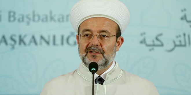 Diyanet İşleri Başkanı Görmez'den 'cuma hutbesi'