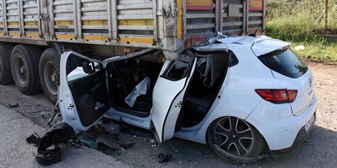 Kırıkkale'de trafik kazası: 1 ölü, 1 yaralı