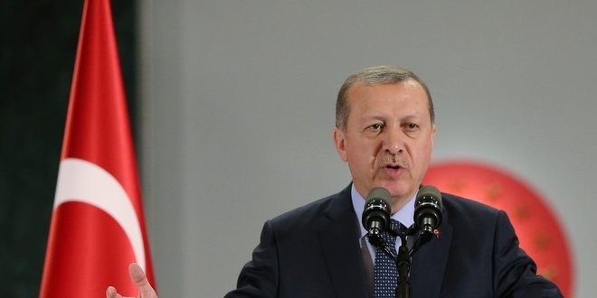 Cumhurbaşkanı Erdoğan Macron ve Katar Emiri ile görüştü