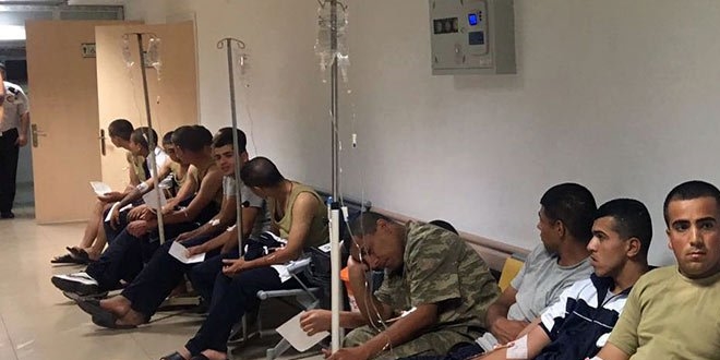 Manisa'da kışlaya yemek sağlayan şirkete operasyon