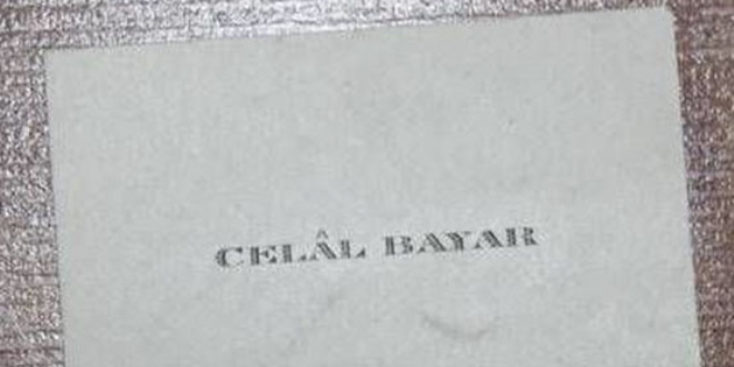 Menderes ve Bayar'ın kartvizitlerini 42 yıldır saklıyor