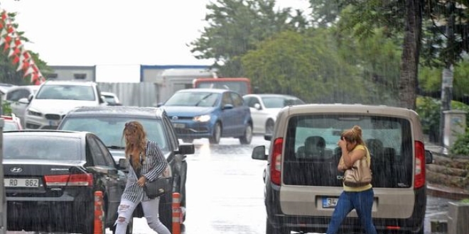 Meteoroloji uyarmt! stanbul'da saanak ya