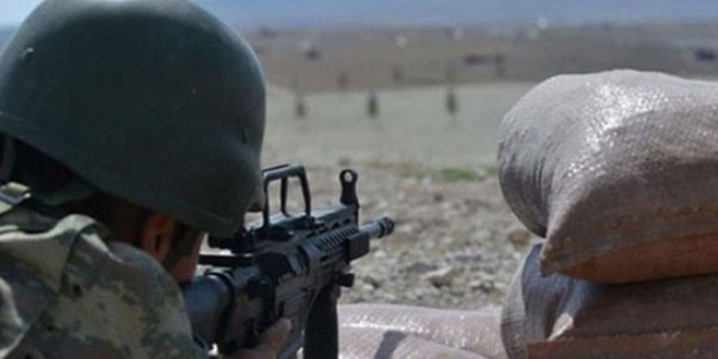 Teröristlerin olduğu bölgeye ateş açıldı, askerler de yaralandı