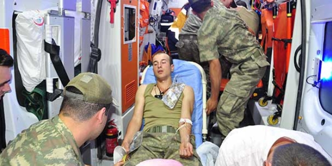'Tedavileri sren 8 askerin salk durumlar iyiye gidiyor'