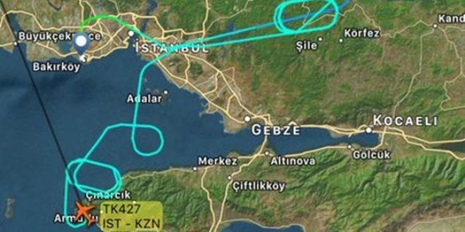 THY u�a��na y�ld�r�m isabet etti