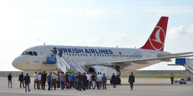 Ordu-Giresun Havalimanı'na Almanya seferleri başladı