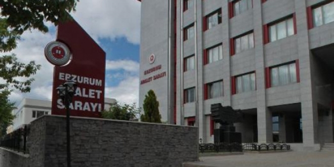 Erzurum'da 10 sann yargland dava ertelendi