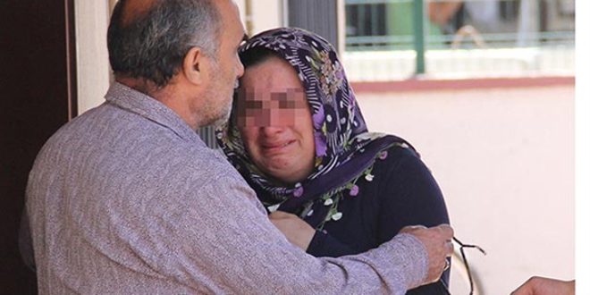 Ağlayan bebeğini boğarak öldürdü