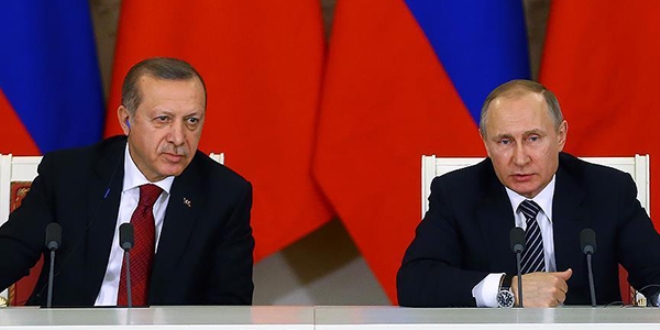Erdoğan, Putin ile TürkAkım'ı görüştü