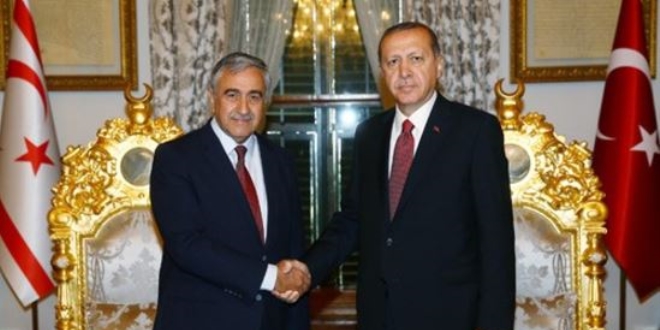 Erdoğan, KKTC Cumhurbaşkanı Akıncı ile görüştü