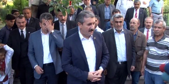 Destici bayram namazını Ankara'da kıldı