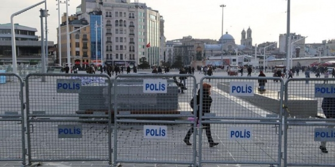 Taksim Meydanı ve çevresinde güvenlik önlemi alındı