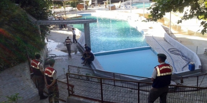 Havuzda meydana gelen lmde, firma yetkilisi tutukland