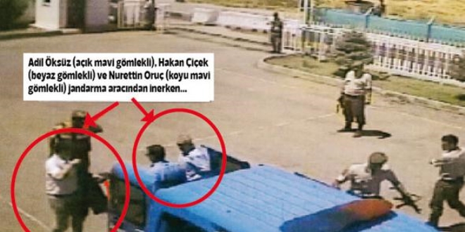 Darbe günü Adil Öksüz Jandarma'da böyle görüntülendi