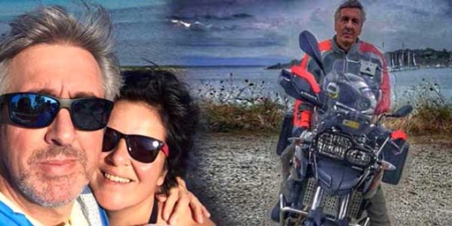 Motosiklet tutkunu profesör gözyaşyarıyla uğurlandı