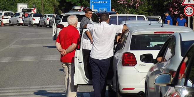 Çanakkale iskelelerinde yoğunluk