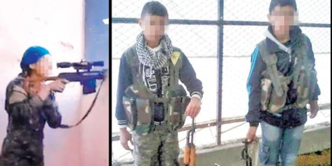 PKK çatışma için zorla çocukları toplamış