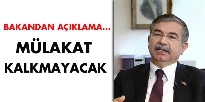 Sözleşmeli öğretmenlik ve mülakat devam edecek