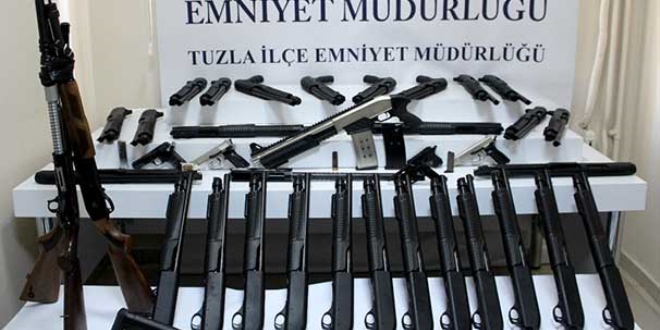 İstanbul'da kaçak silah operasyonu