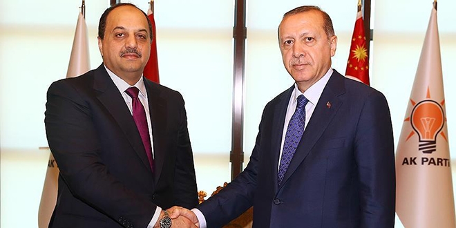 Cumhurbakan Erdoan, El-Atiyye'yi kabul etti