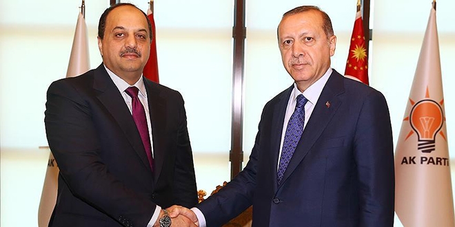 Cumhurbaşkanı Erdoğan, El-Atiyye'yi kabul etti