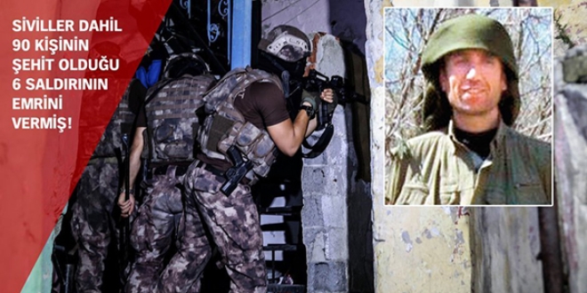 90 kişinin şehit olduğu 6 saldırının emrini vermiş!