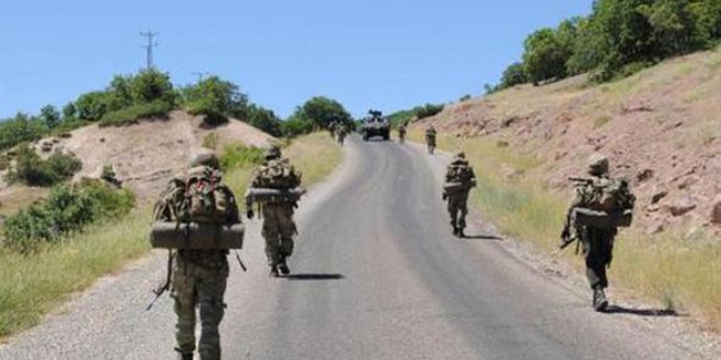 Tunceli'de PKK'lı teröristlerle sıcak temas sağlandı